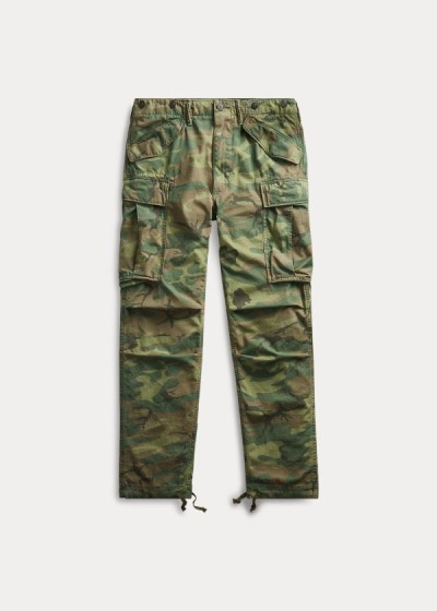 Men's Ralph Lauren Cotton Cargo Pants | 610485ZBJ